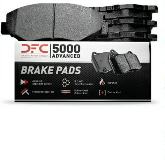 Dynamic Friction Company 5000 Advanced Brake Pads Ceramic 1551-2302-00-Front Set - Picture 2 of 8